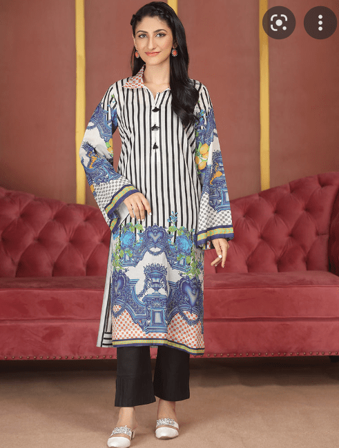 Lawn Digital Printed Kurti & Kurti Summer Collection 2022 (100)