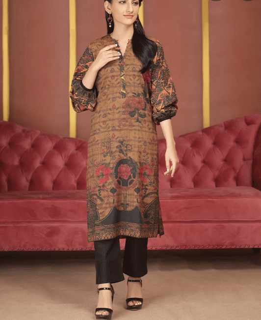 Lawn Digital Printed Kurti & Kurti Summer Collection 2022 (102)