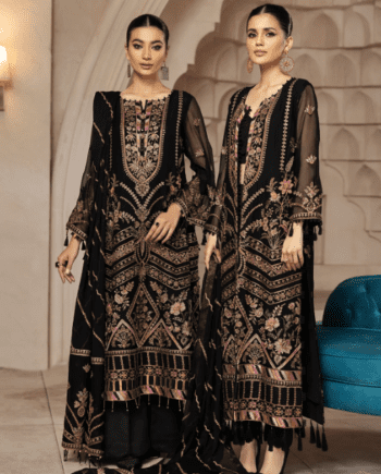 Party Wear Chiffon Shalwar Kameez