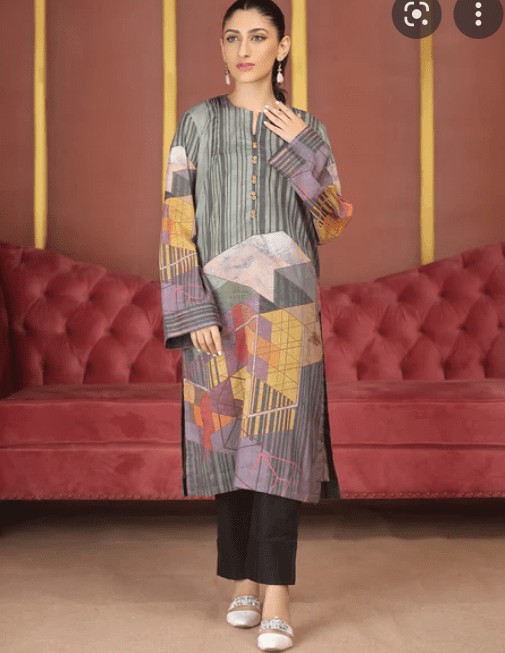 Lawn Digital Printed Kurti & Kurti Summer Collection 2022 (73)