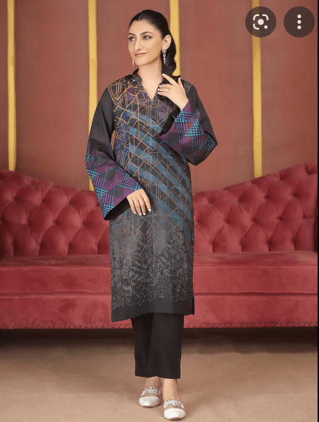 Lawn Digital Printed Kurti & Kurti Summer Collection 2022 (78)