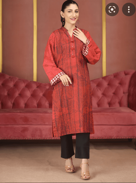 Lawn Digital Printed Kurti & Kurti Summer Collection 2022 (80)