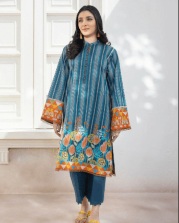 Printed Lawn Kurti Shirt Latest Summer Collection 2022 (V33)