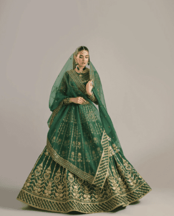 Green Lehenga For Wedding