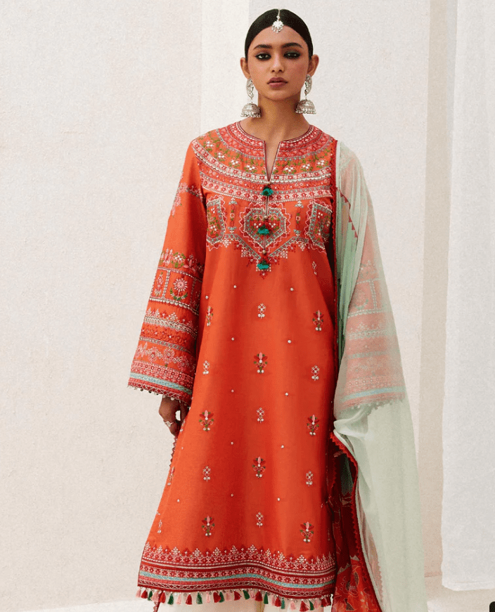 Zarashahjahan LAMIA-7A Lawn Stitched Collection 2024